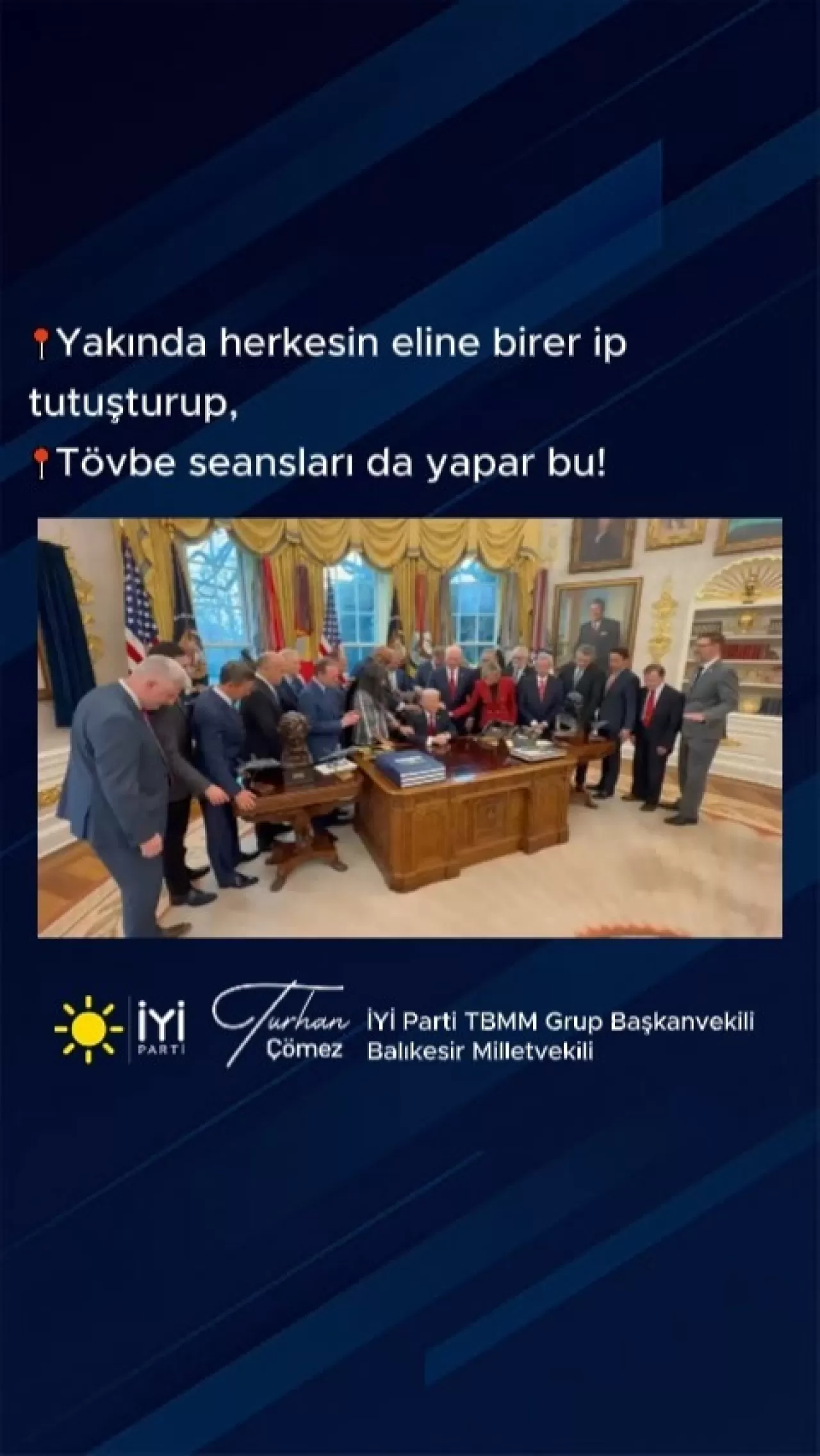 İYİ Partili Çömez'den 'İp ve Tövbe' Eleştirisi