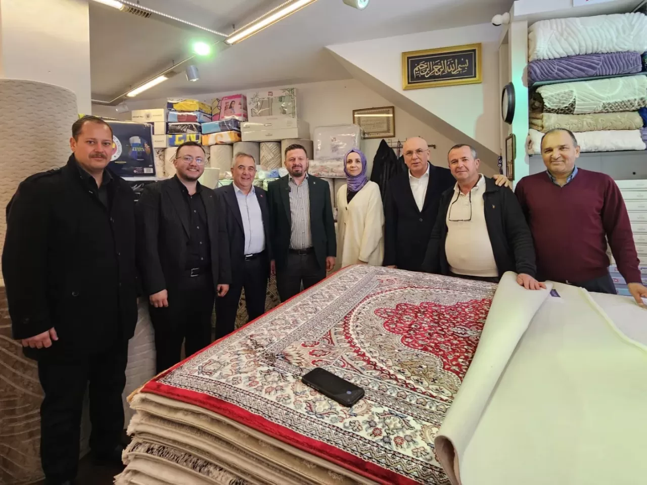 AK Partili Milletvekili Bandırma'da Esnaf Ziyareti Gerçekleştirdi