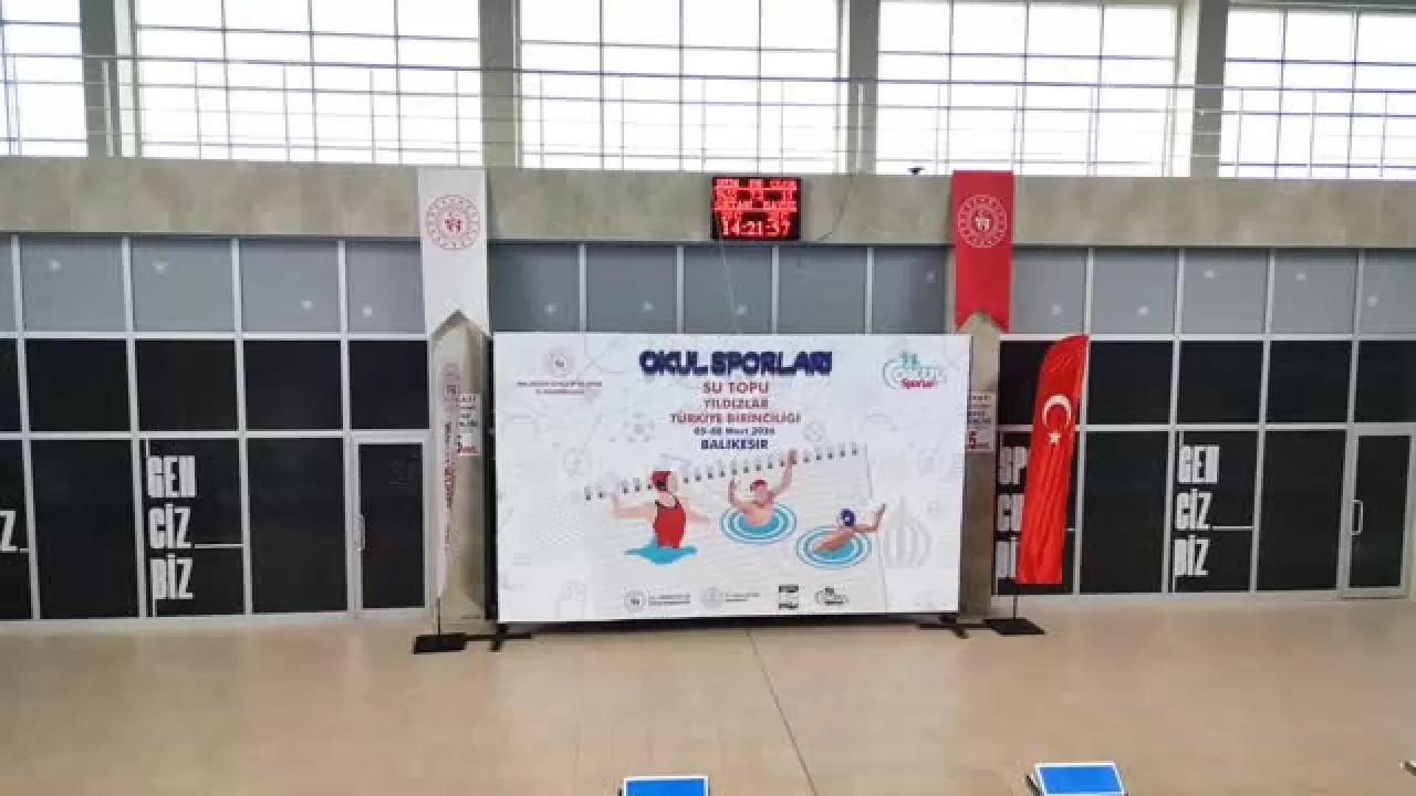 Okul Sporları Su Topu Şampiyonası Başladı