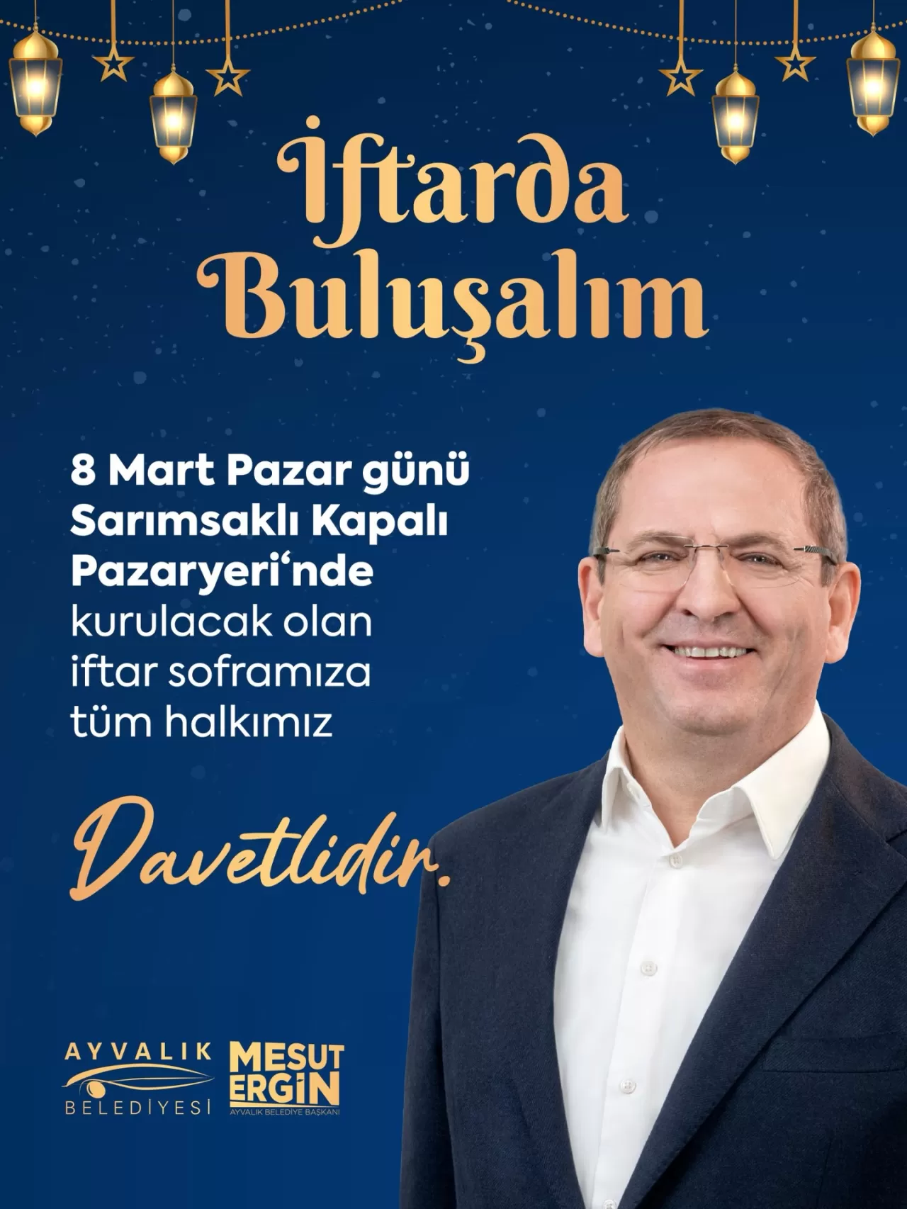 Ayvalık'ta Halka Açık İftar Sofrası Kuruluyor