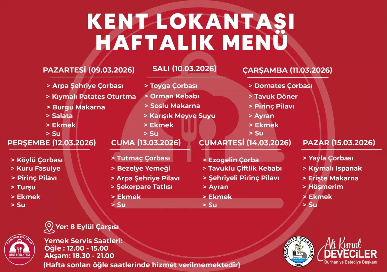 Burhaniye Belediyesi Kent Lokantası Ramazan'da Her Gün Açık