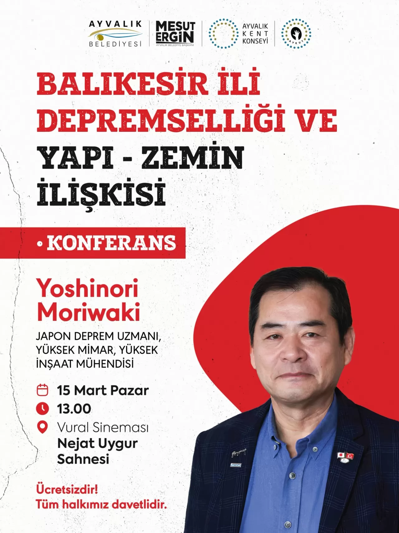 Ayvalık'ta Deprem Konferansı: Balıkesir'in Depremselliği Masaya Yatırılacak