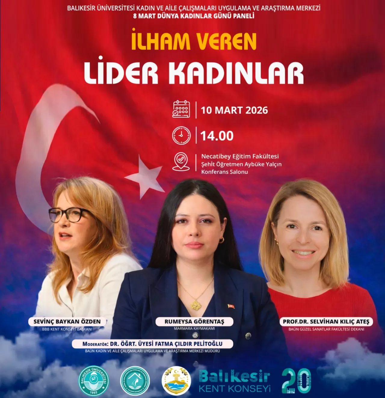 Balıkesir'de 8 Mart Dünya Kadınlar Günü Paneli Düzenlendi