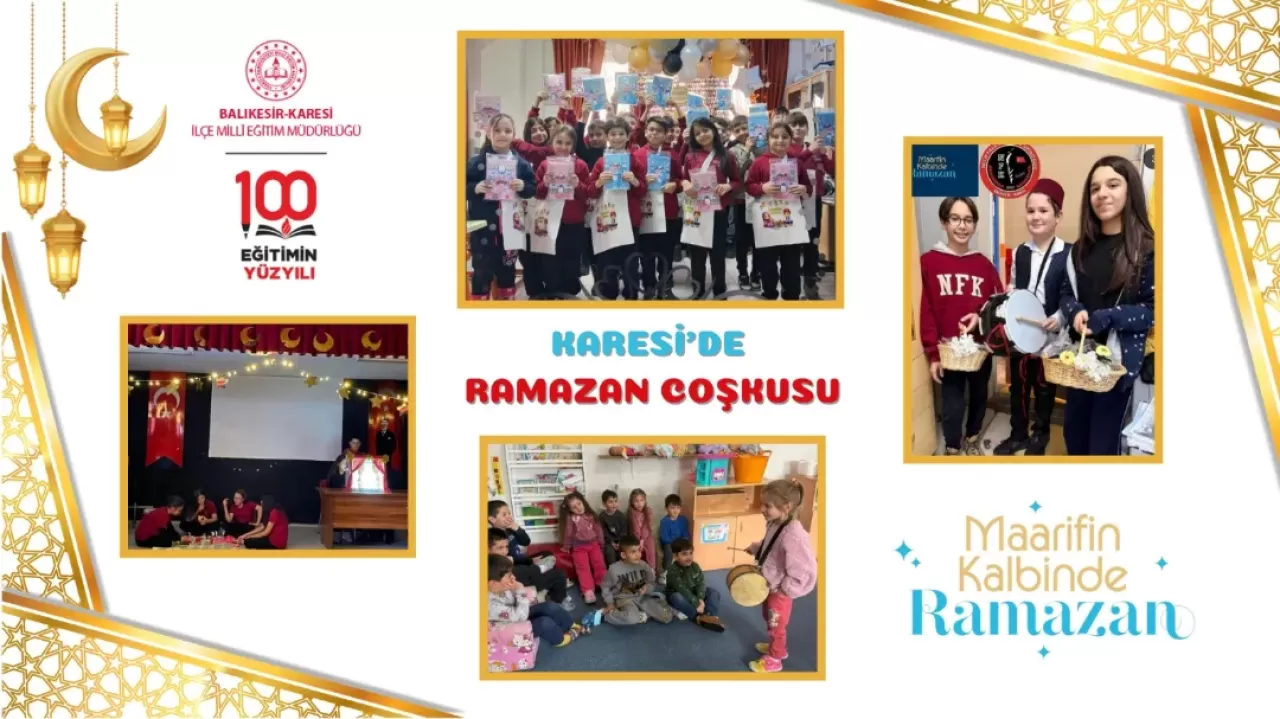 Karesi'de Öğrenciler Ramazan Coşkusunu Etkinliklerle Yaşatıyor