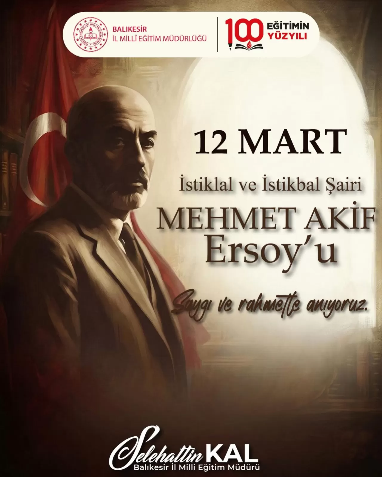 İstiklâl Marşı'nın Kabulünün 105. Yılı Kutlandı