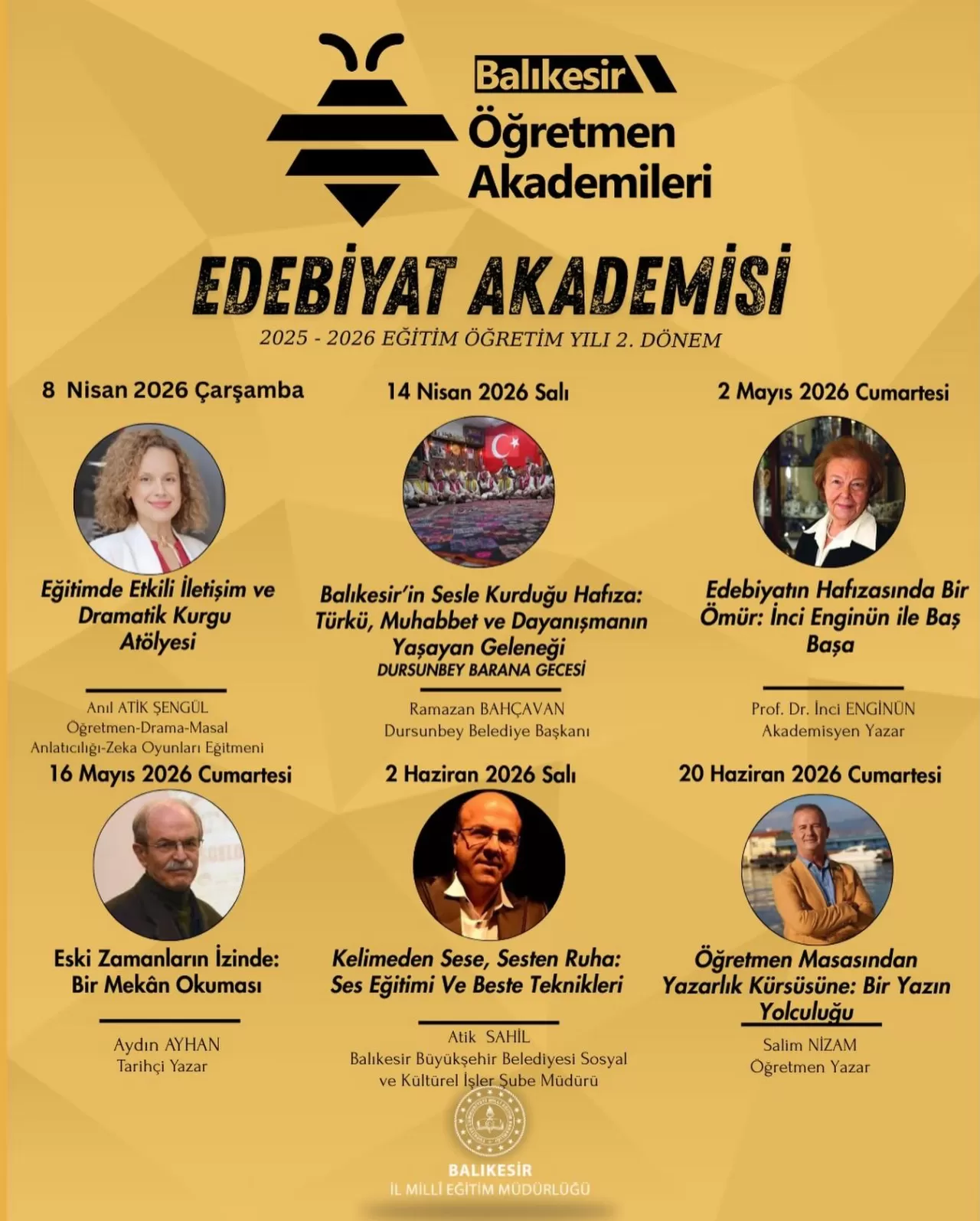 Balıkesir'de Öğretmenler İçin Edebiyat Akademisi Başlıyor