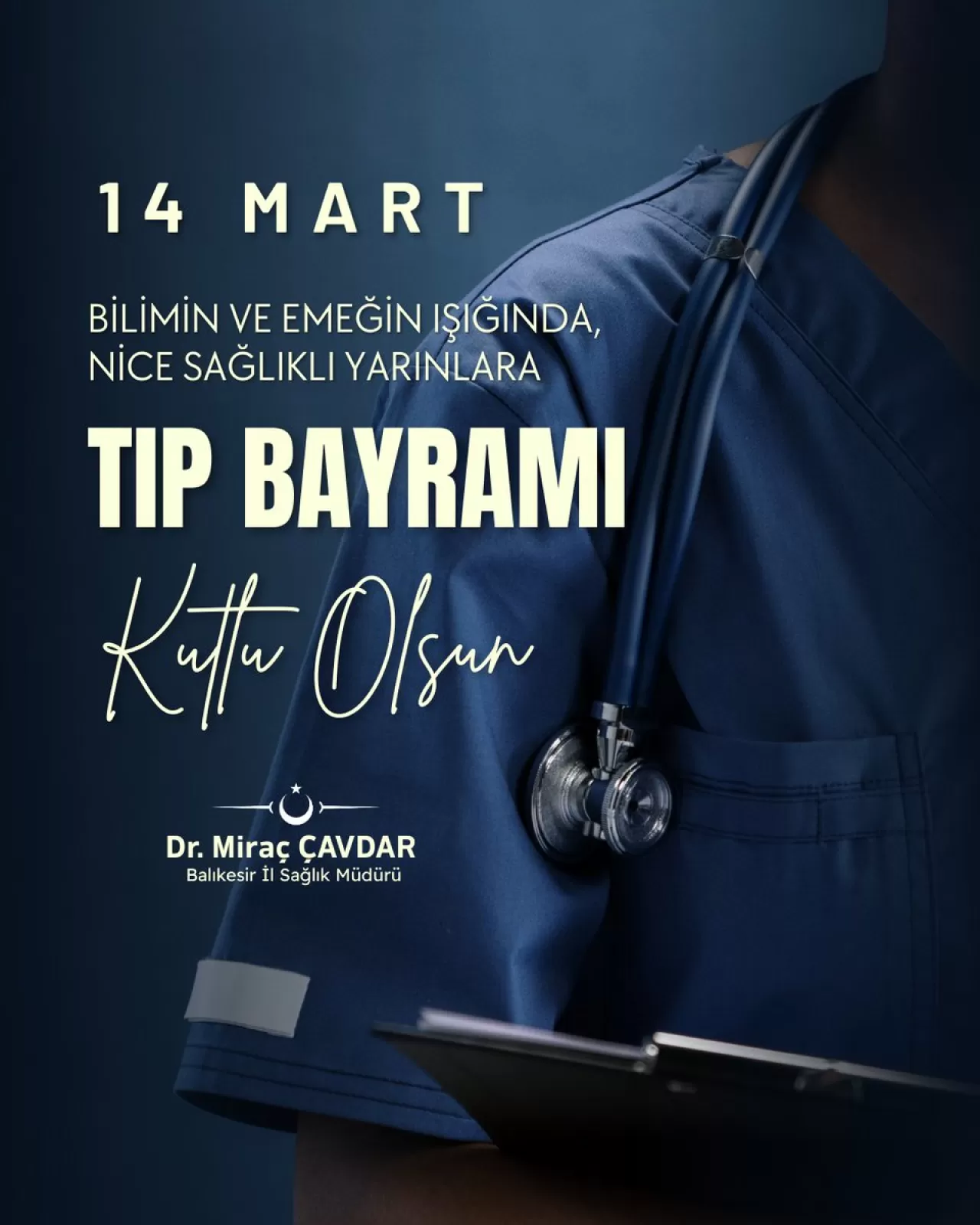 Balıkesir İl Sağlık Müdürlüğü'nden Tıp Bayramı Kutlaması