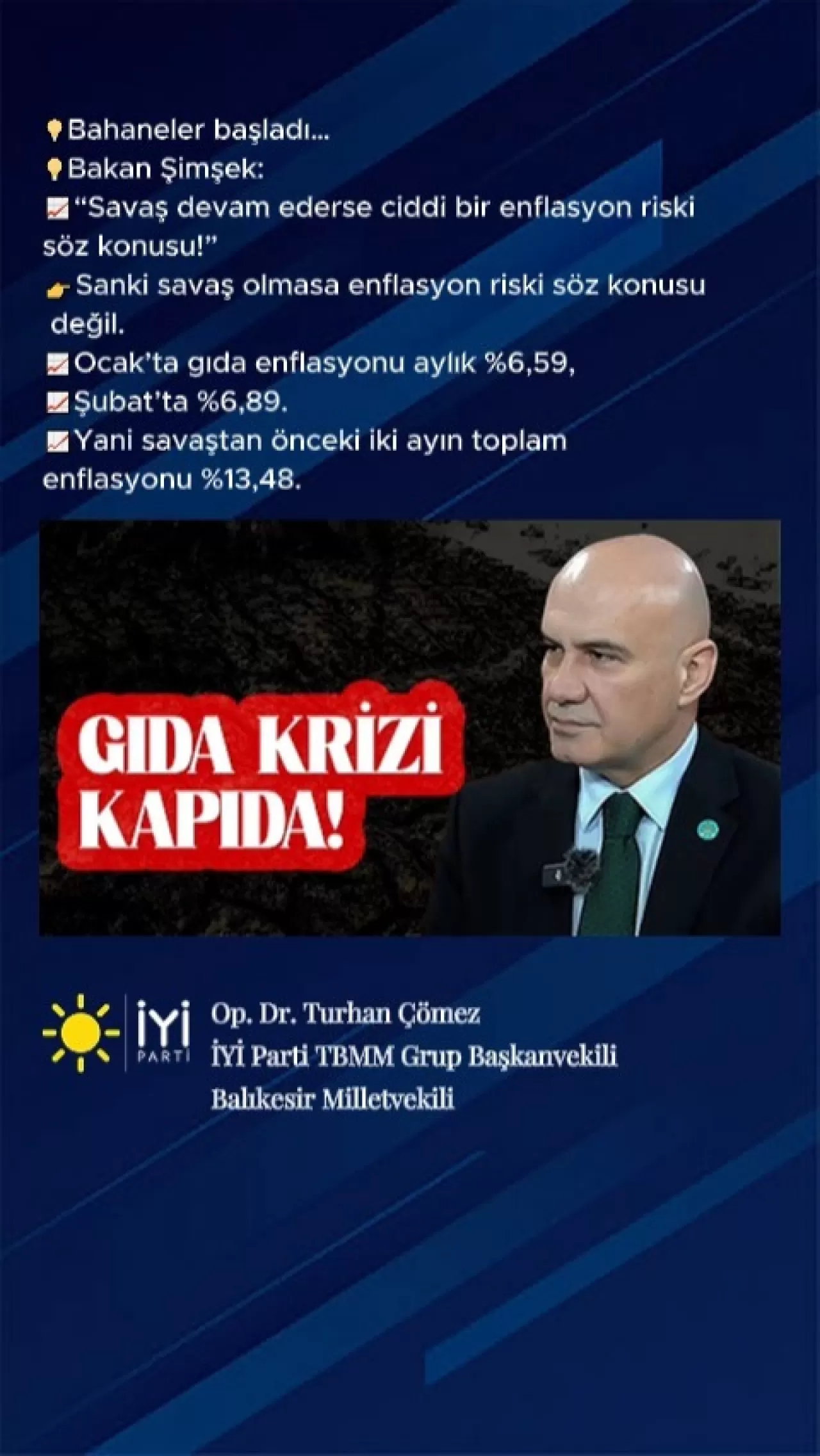 Bakan Şimşek'ten Enflasyon Uyarısı: 