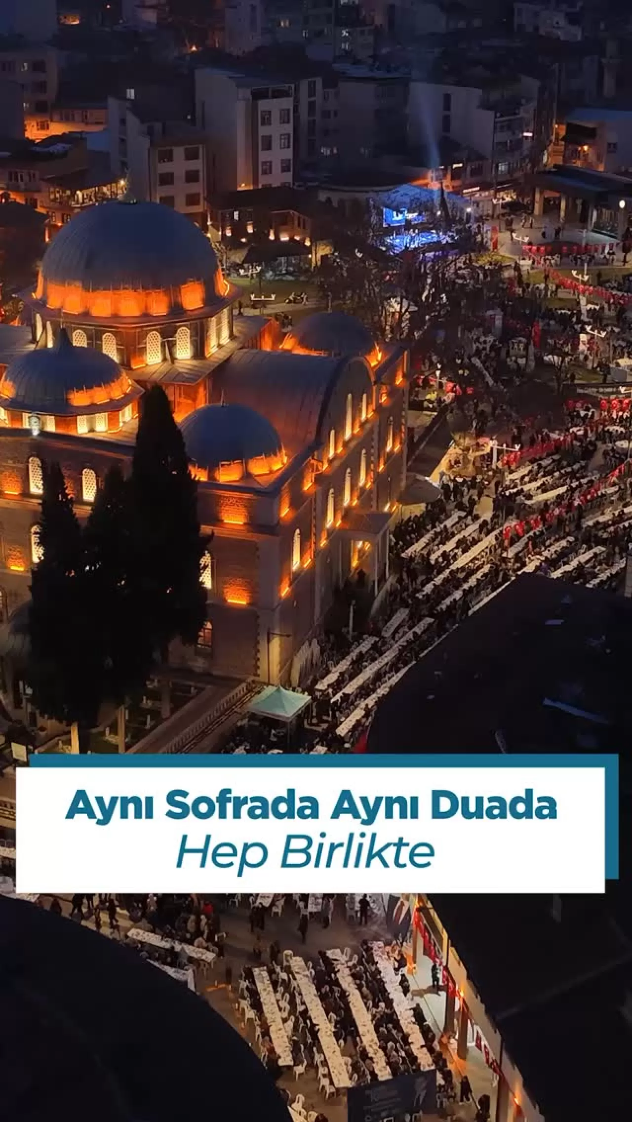 Balıkesir'de 30 Bini Aşkın Kişiyle Kadir Gecesi İftar Buluşması