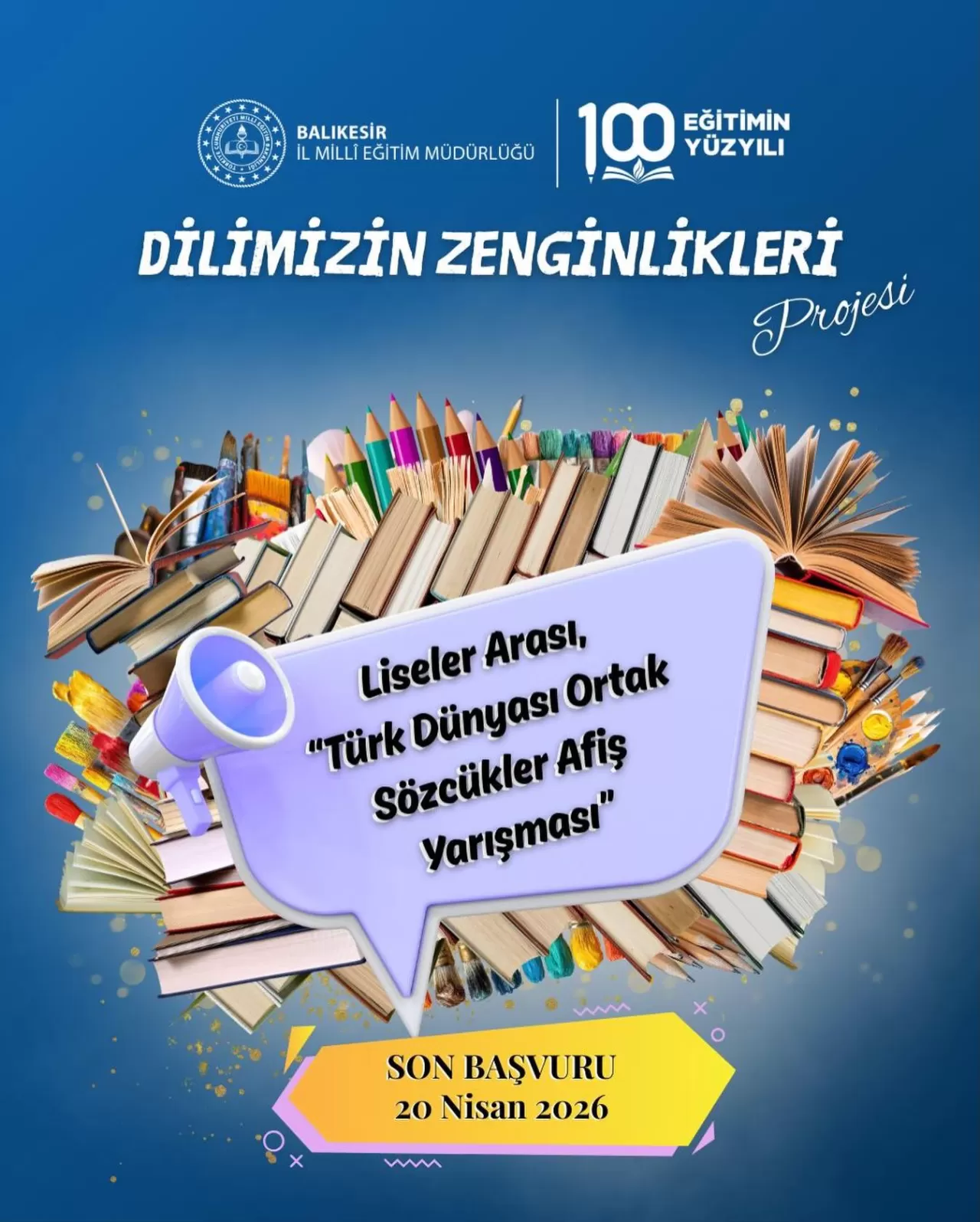 Balıkesir'de Liseliler Türk Dünyasının Ortak Kelimeleri İçin Yarışacak