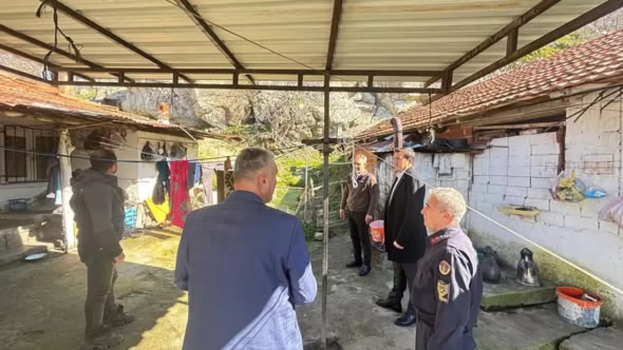 Havran Kaymakamı Mesleki Eğitim Merkezi'nde İncelemelerde Bulundu