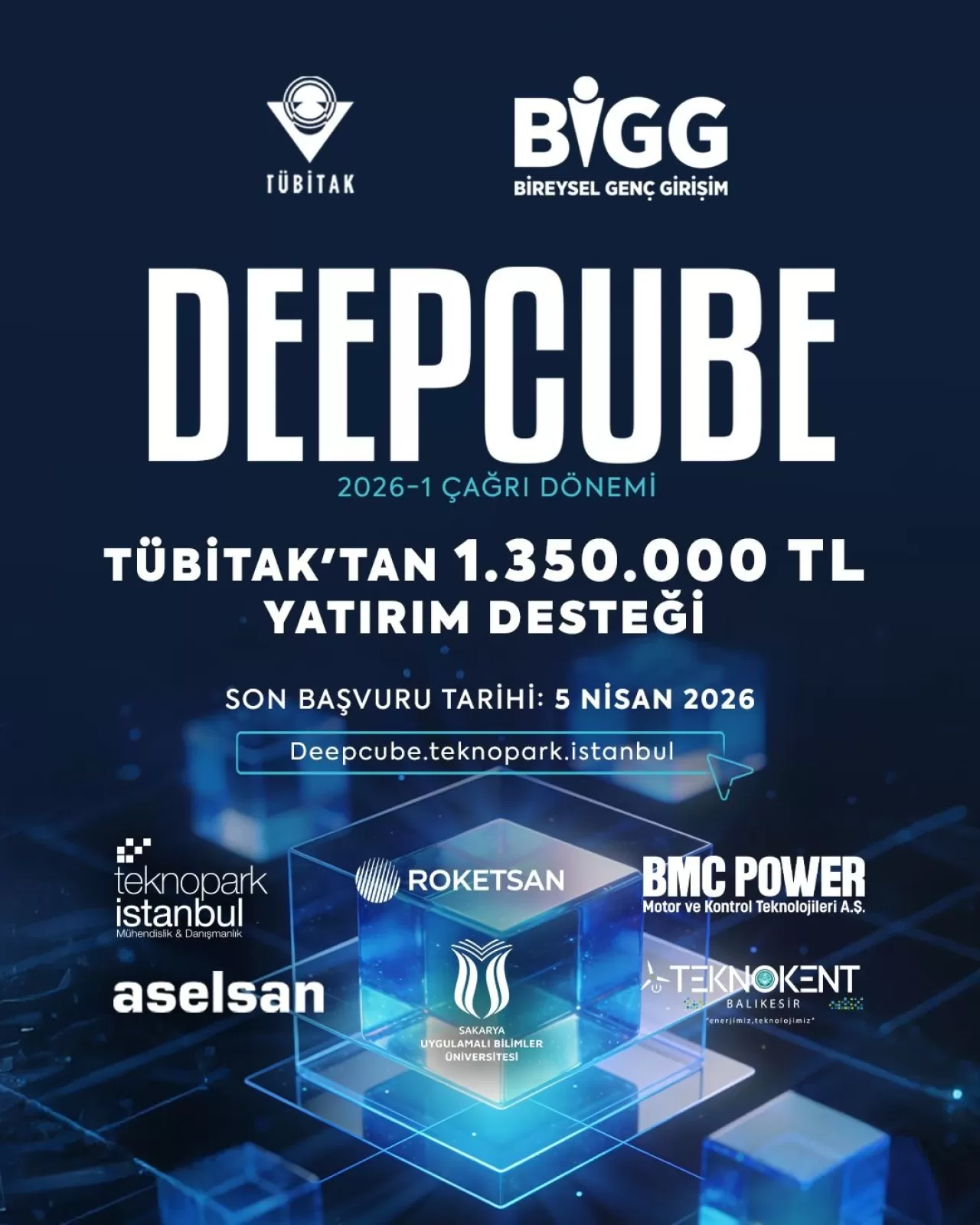 Savunma ve Malzeme Girişimcileri için DEEPCUBE 2026 Başvuruları Başladı
