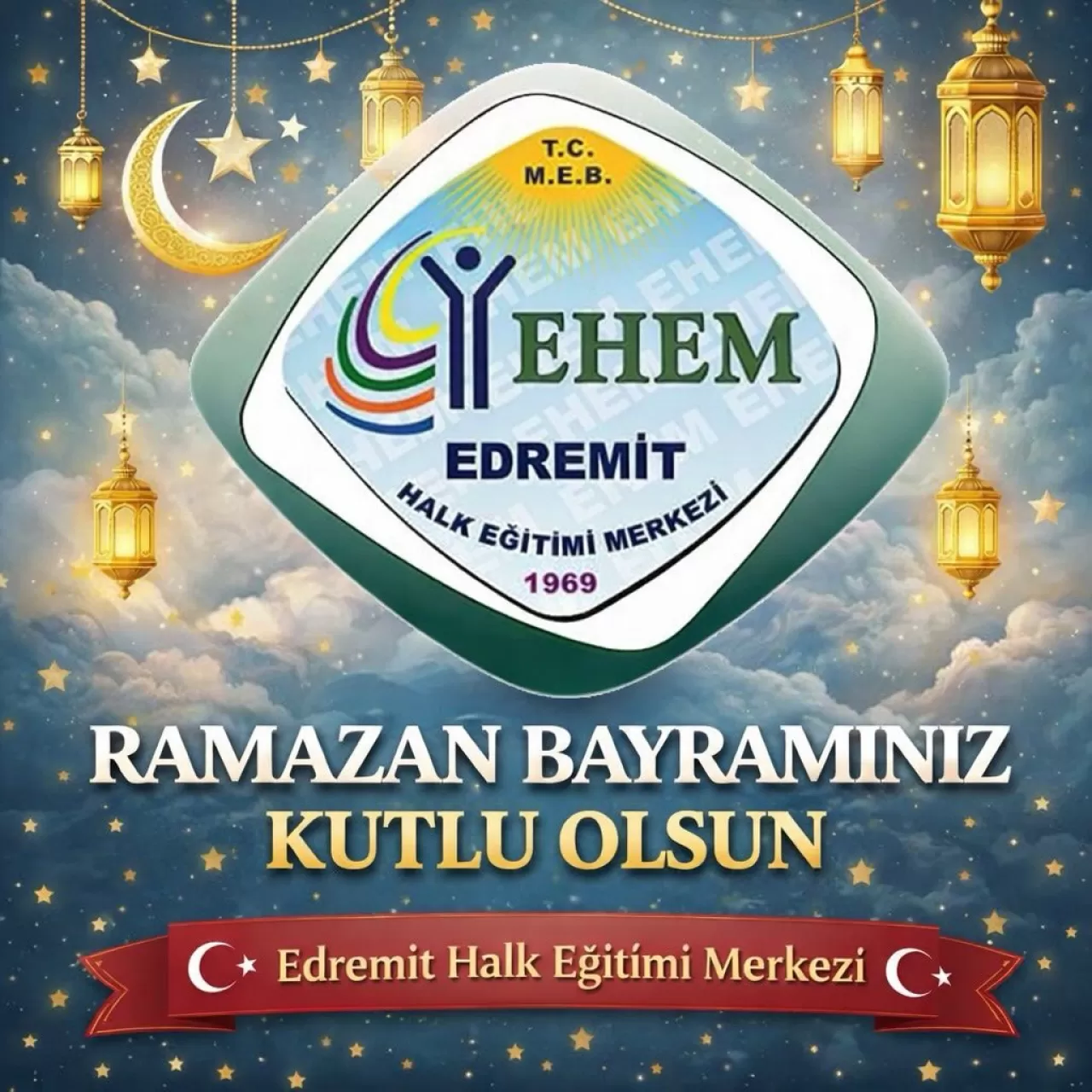 Edremit Halk Eğitimi Merkezi'nden Ramazan Bayramı Mesajı