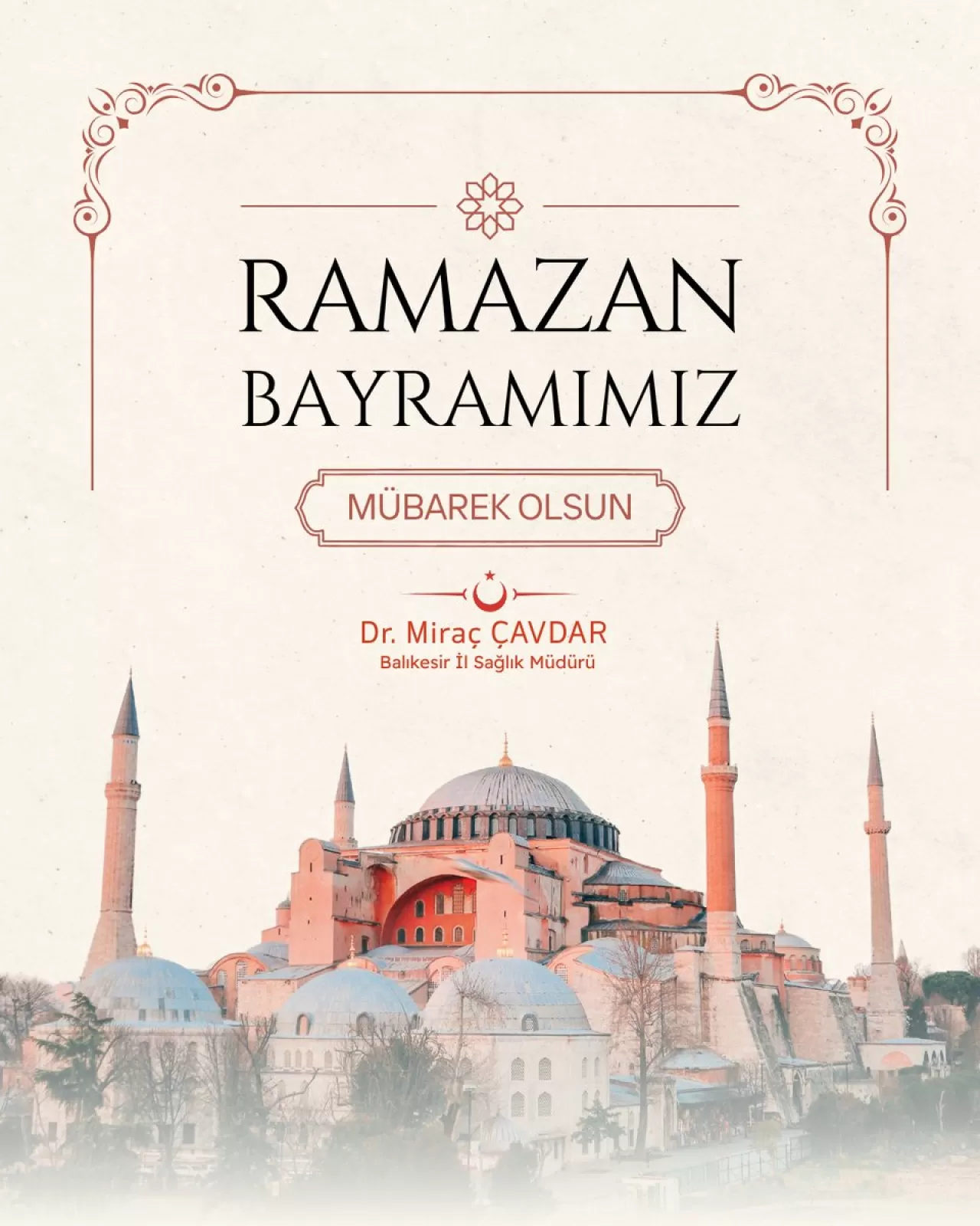 Balıkesir İl Sağlık Müdürü'nden Ramazan Bayramı Mesajı