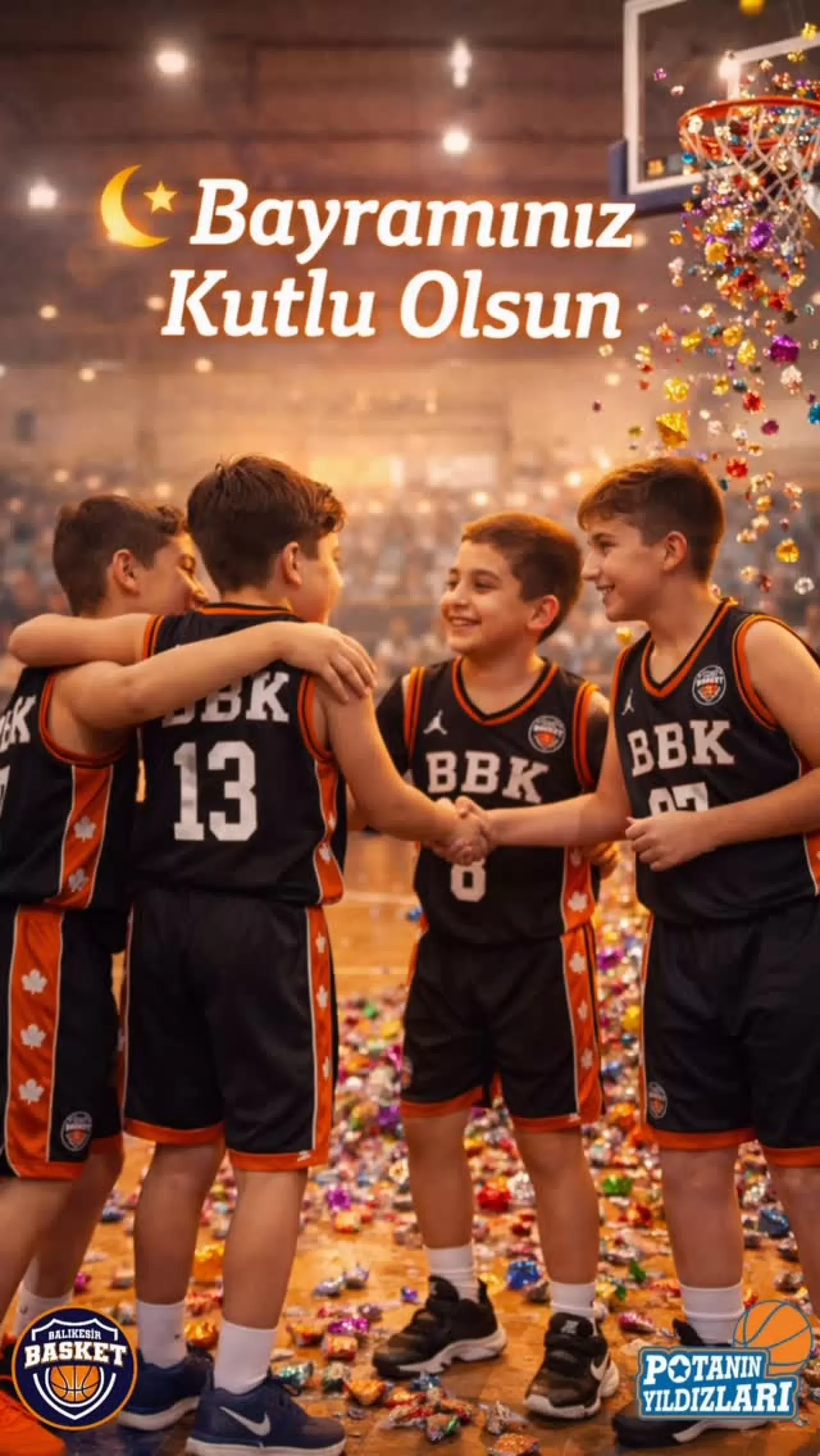 Balıkesir Basket'ten Anlamlı Bayram Mesajı