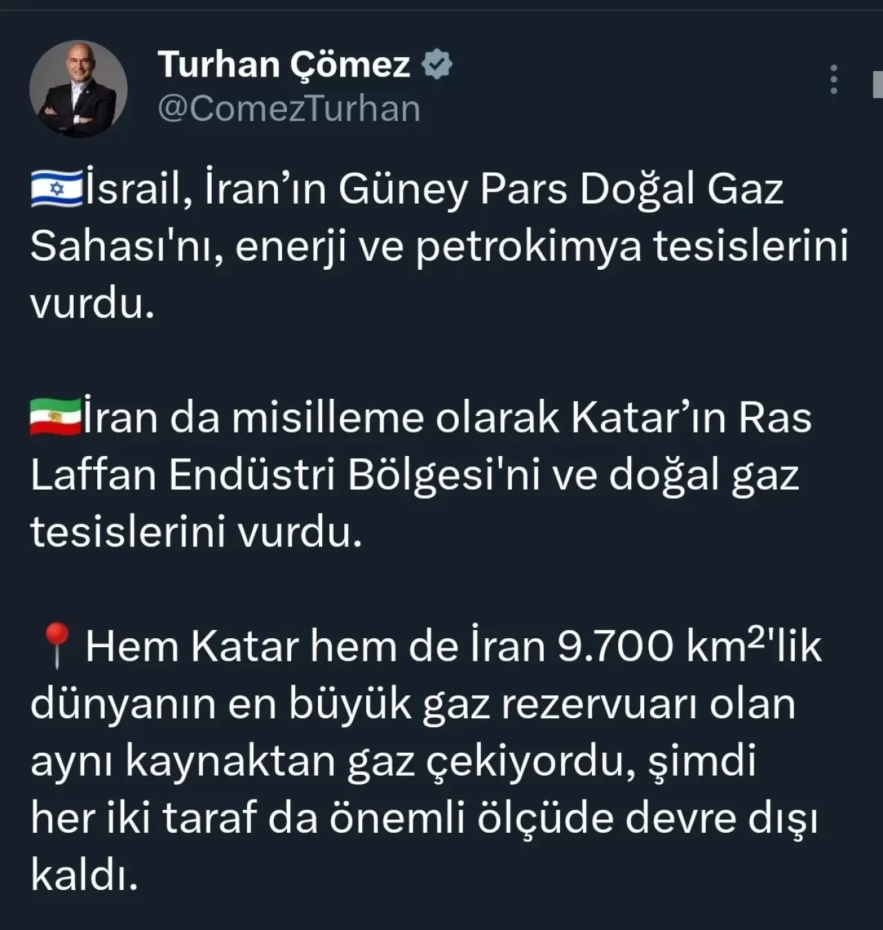 Ortak Rezervdeki Saldırı: İran ve Katar Enerji Üretimine Ağır Darbe