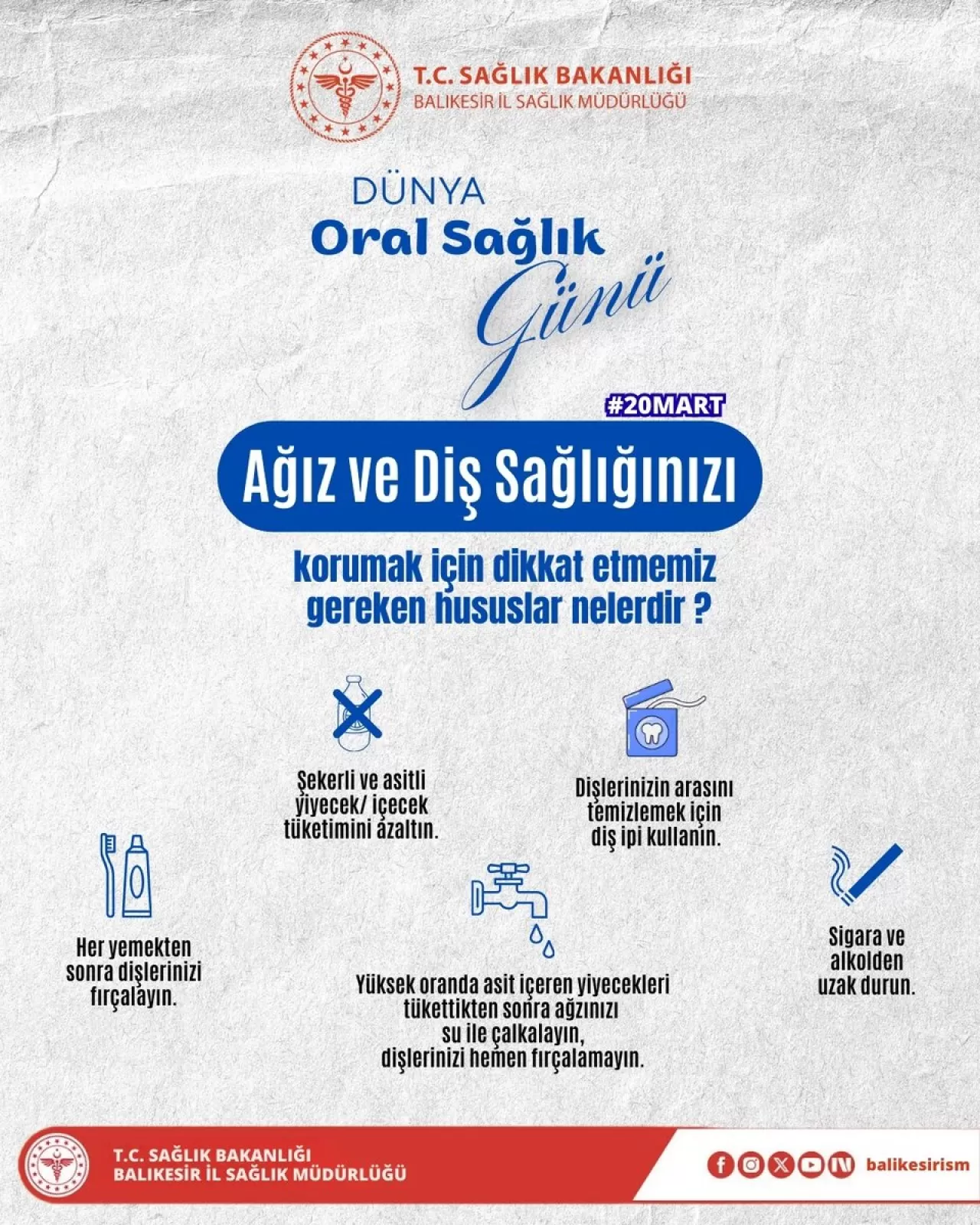 Balıkesir'den Ağız Sağlığı Uyarısı: Diş Çürüğü Önlenebilir