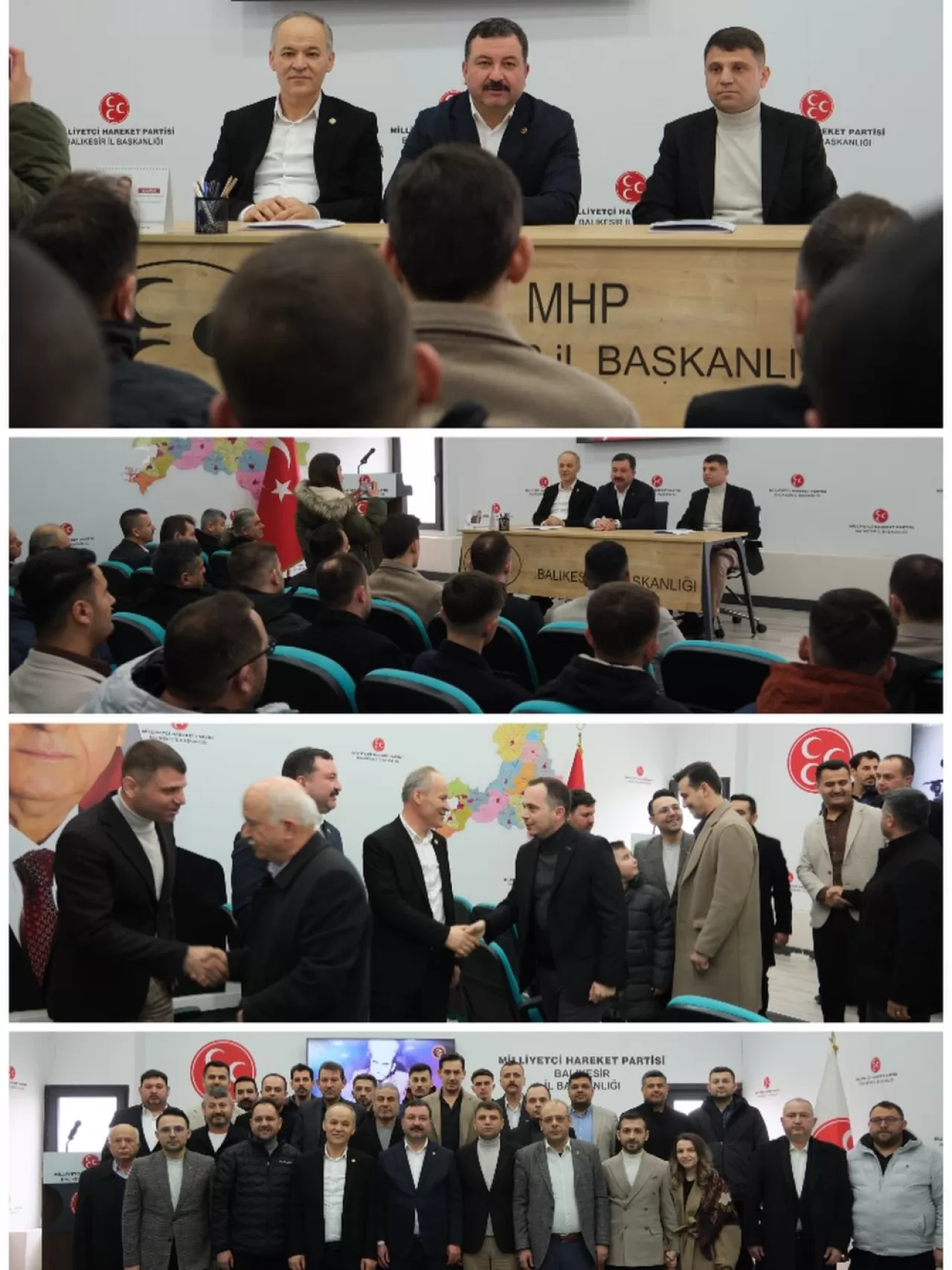 MHP Balıkesir'de Bayramlaşma Coşkusu