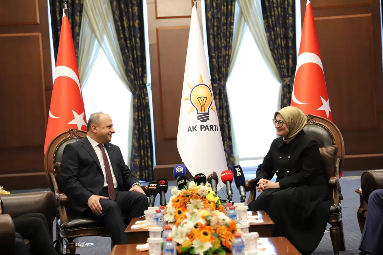 AK Parti ve BBP Heyetleri Ankara'da Bayramlaştı