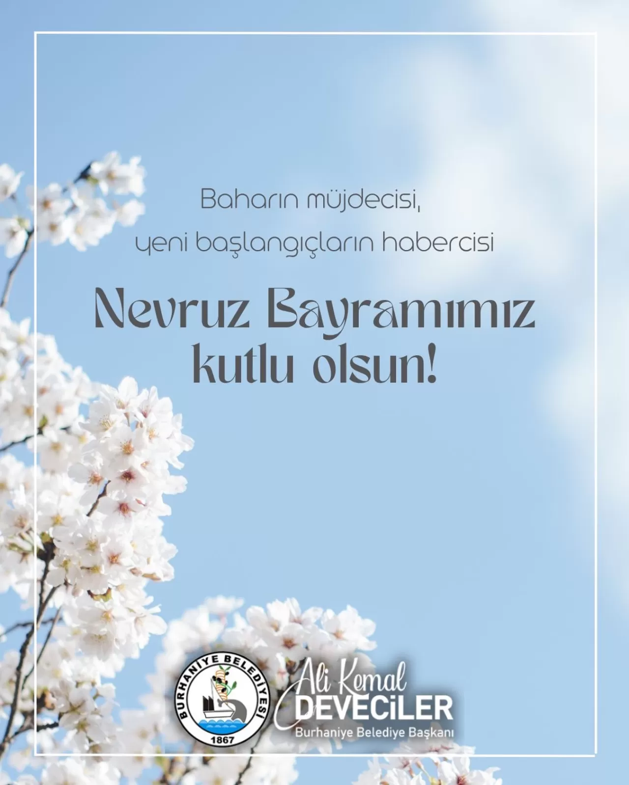 Burhaniye'den Nevruz Mesajı: 