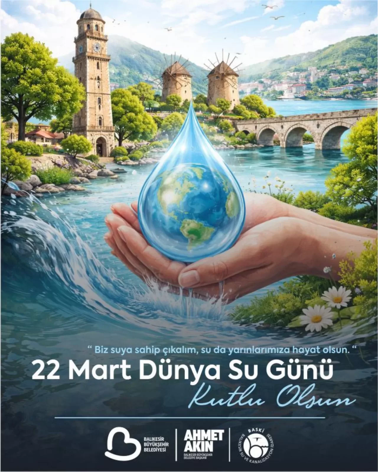 BASKİ'den Dünya Su Günü Mesajı