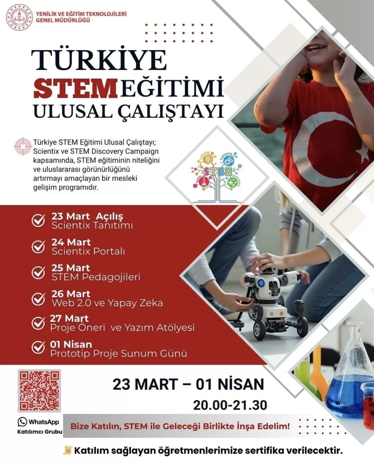 Balıkesir'de STEM Eğitimi Ulusal Çalıştayı Başladı