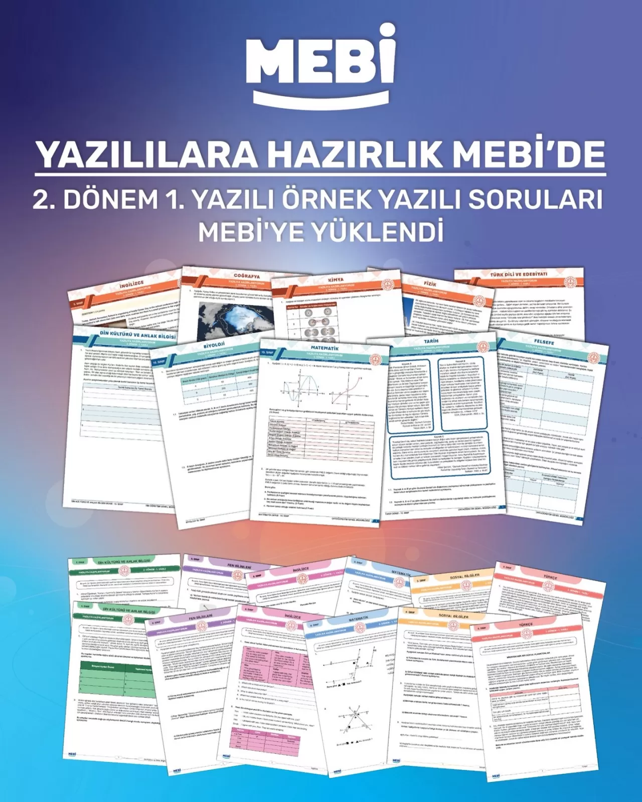 Burhaniye'de Öğrenciler İçin Dijital Yazılı Hazırlık Desteği