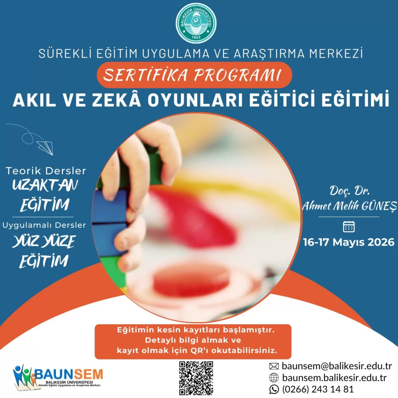 Balıkesir Üniversitesi'nden Eğitimcilere Yönelik Sertifika Programı