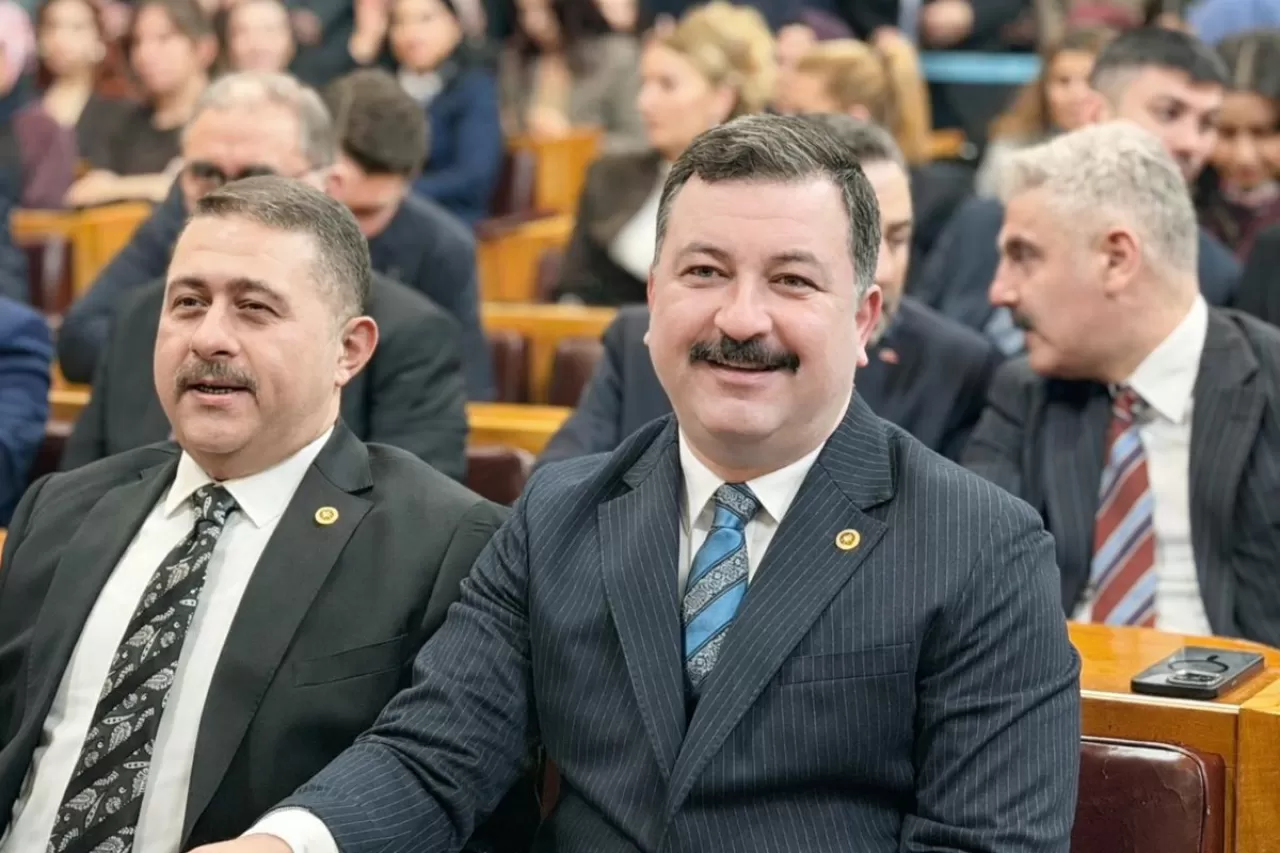 MHP'li Yüksel, Bahçeli'yi TBMM'den Uğurladı