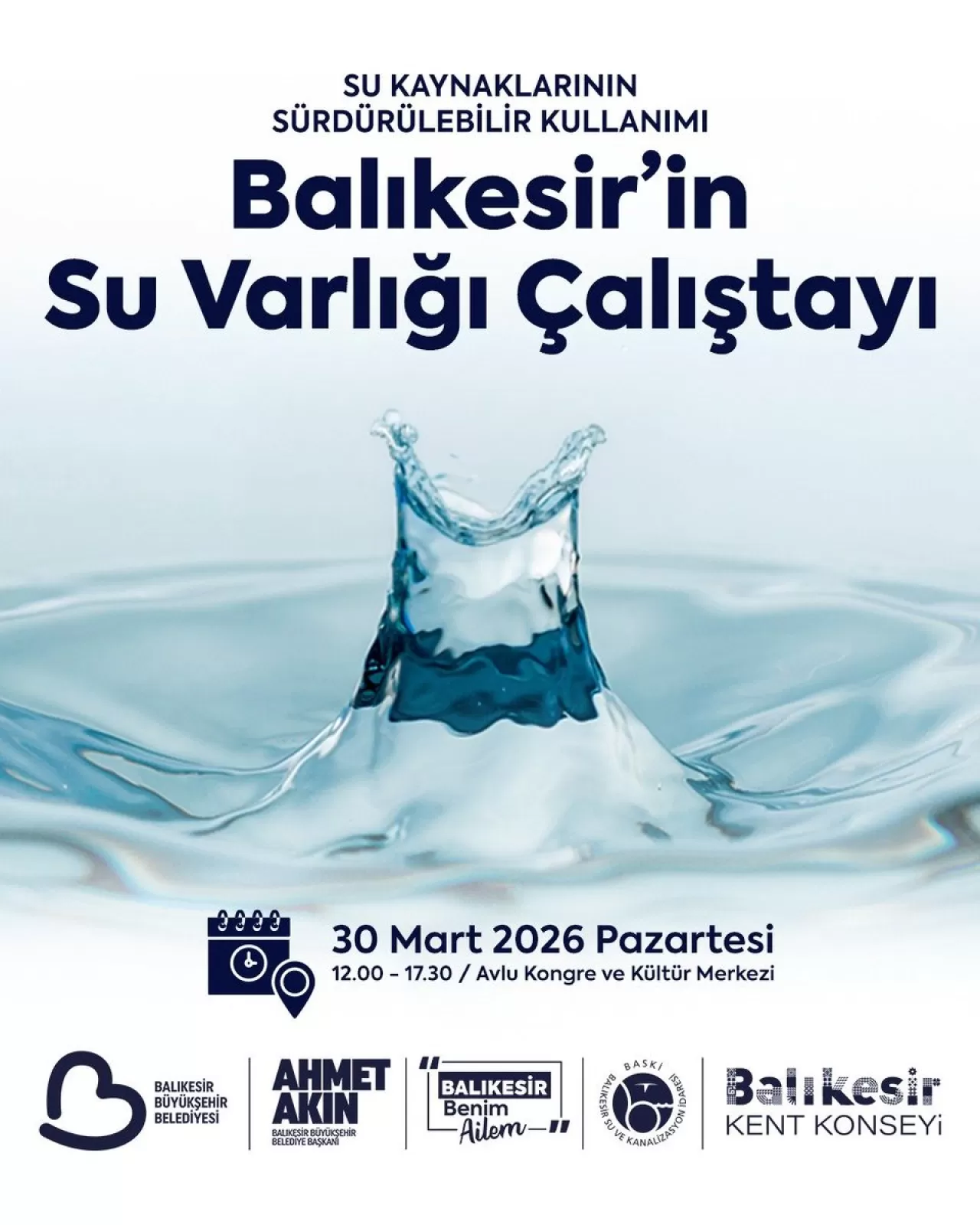 Balıkesir'de Suyun Geleceği Masaya Yatırılıyor