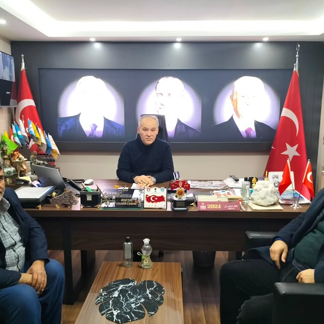 Muhtar İbrahim Yıldız'dan MHP Balıkesir İl Başkanlığı’na Ziyaret