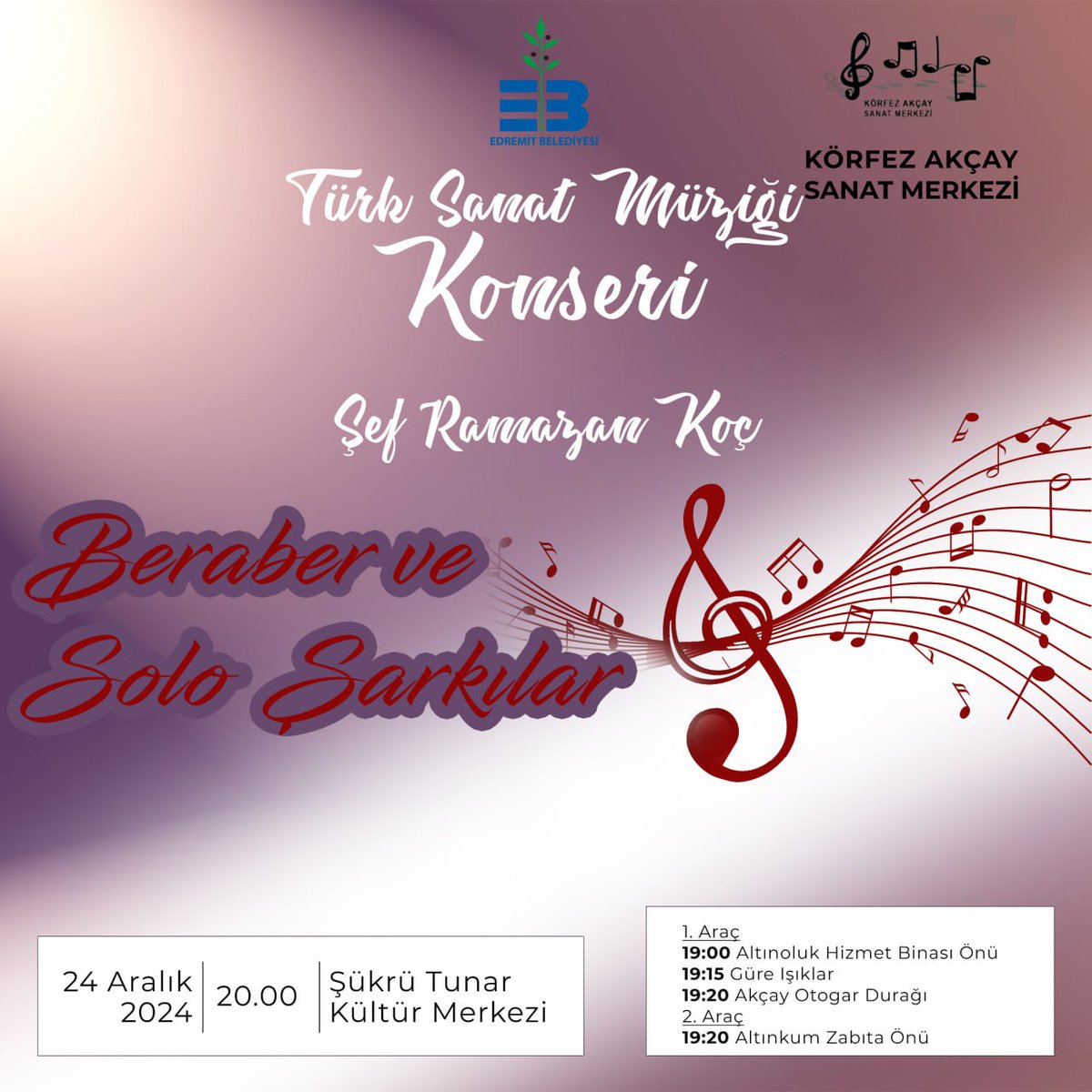 Körfez Akçay Sanat Merkezi'nde Unutulmaz Bir Müzik Gecesi