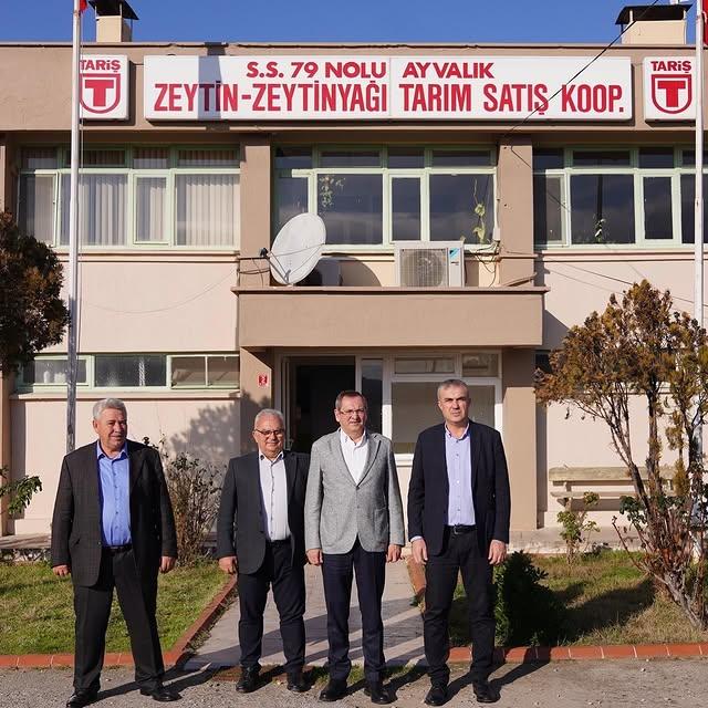 Ayvalık Tariş Zeytin Üreticilerine Destek Sunuyor