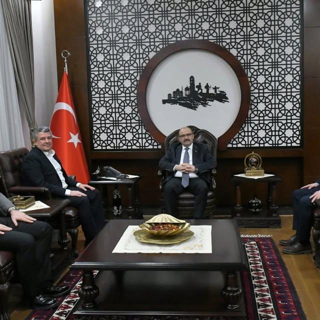 Balıkesir Valisi İsmail Ustaoğlu’na Nezaket Ziyareti
