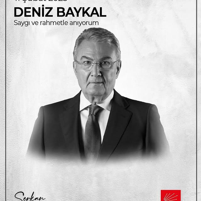 Deniz Baykal Vefat Yıldönümünde Anıldı