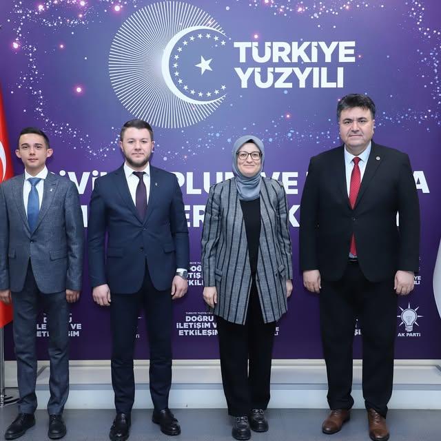 Havran Belediye Başkanı ve AK Parti Heyeti, Genel Merkezde Bir Araya Geldi