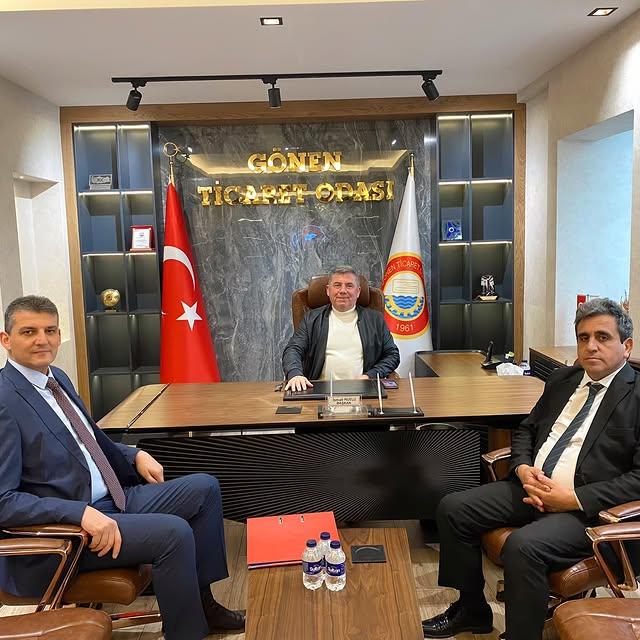 Gönen Ticaret Odası'na Eğitime Destek Ziyareti