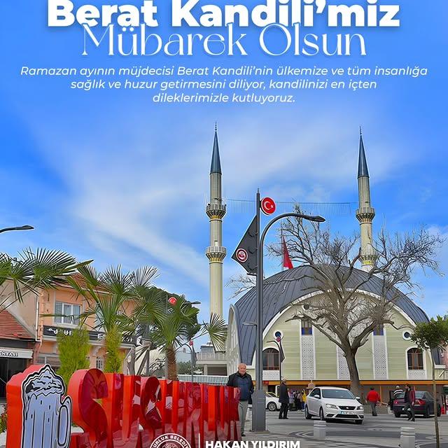 Berat Kandili'nin Tüm İnsanlığa Sağlık ve Huzur Getirmesi Dileği