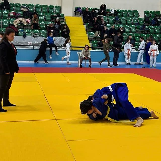 Judo İl Birinciliği Müsabakalarında Heyecan Doruktaydı
