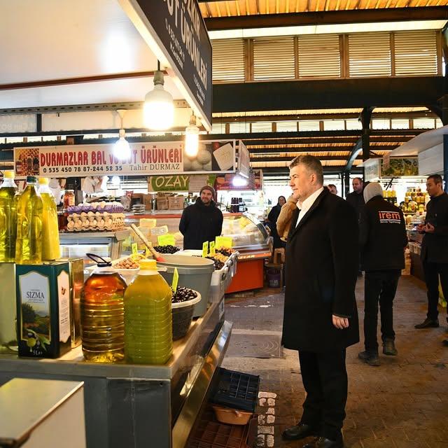 Zahire Pazarı'nın Modernizasyonu İçin Belediye ve Esnaf El Ele