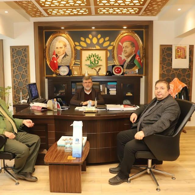 Manisa Balıkesirliler Derneği'nden Kepsut Belediyesi'ne Teşekkür Ziyareti