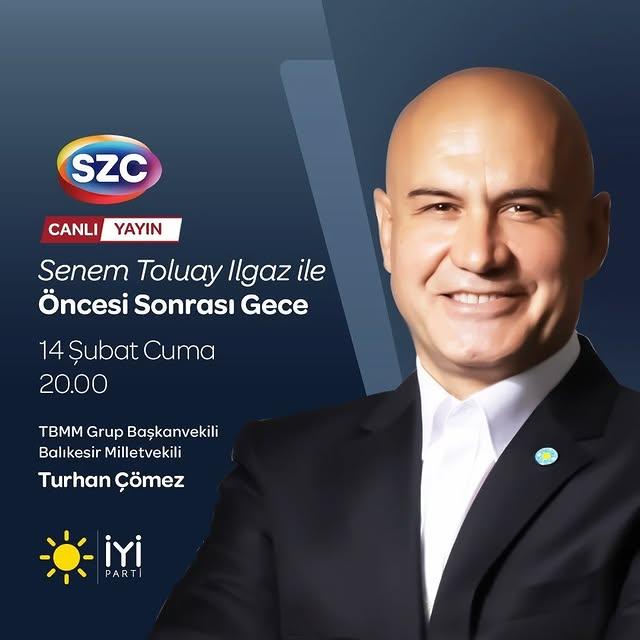 Turhan Çömez Sözcü TV'de Gündemi Değerlendirecek