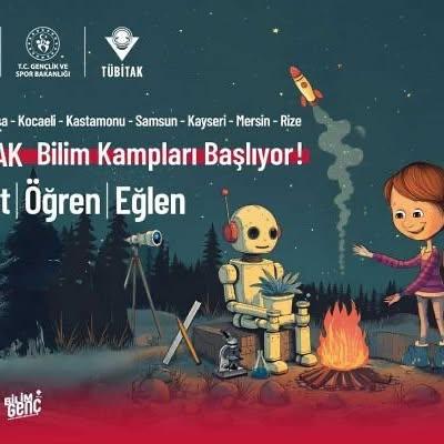 2025 TÜBİTAK Bilim Kampları İçin Başvurular Başladı