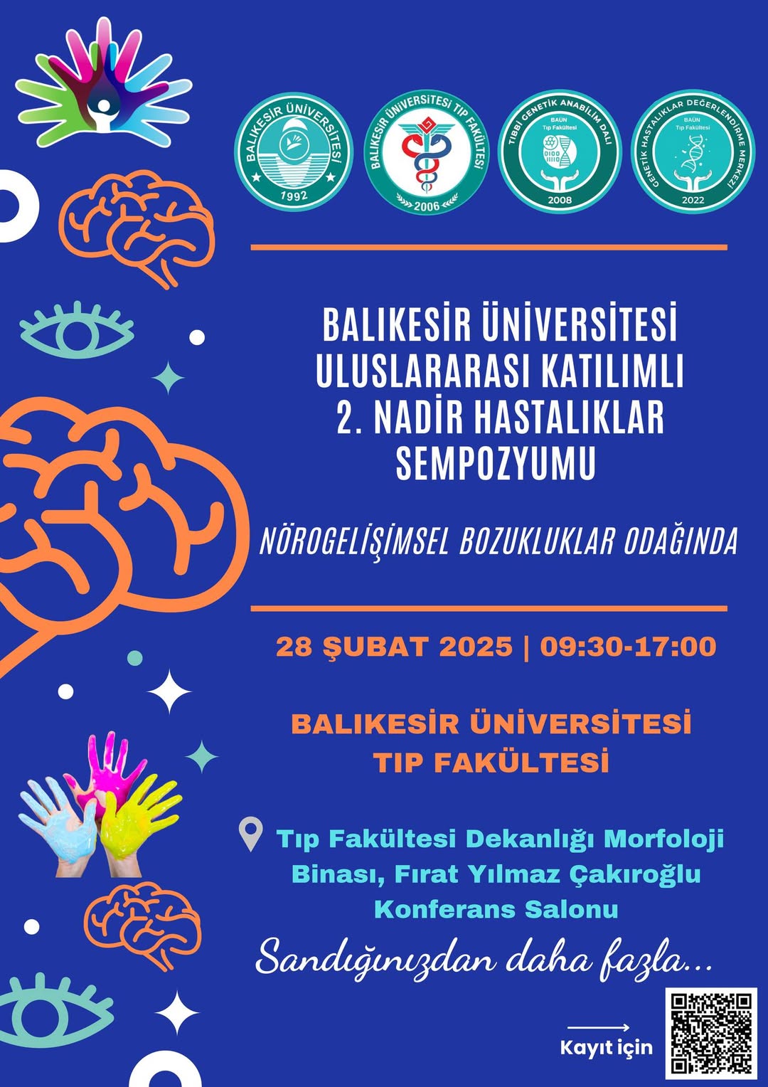 Balıkesir Üniversitesi'nde Nadir Hastalıklar Sempozyumu Gerçekleştirildi