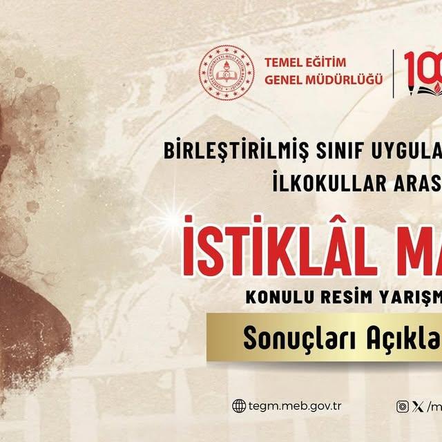 İstiklâl Marşı Konulu Resim Yarışmasında Balıkesirli Öğrenciye Büyük Onur