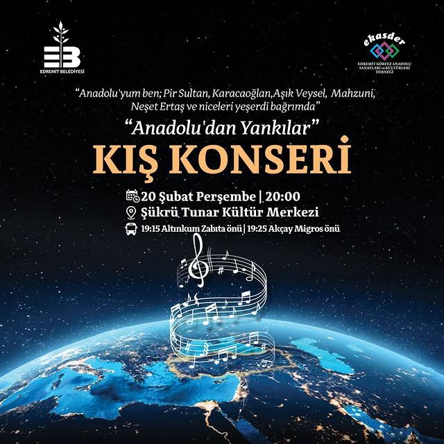 Anadolu'nun Eşsiz Sesleri Edremit'te Yankılanacak
