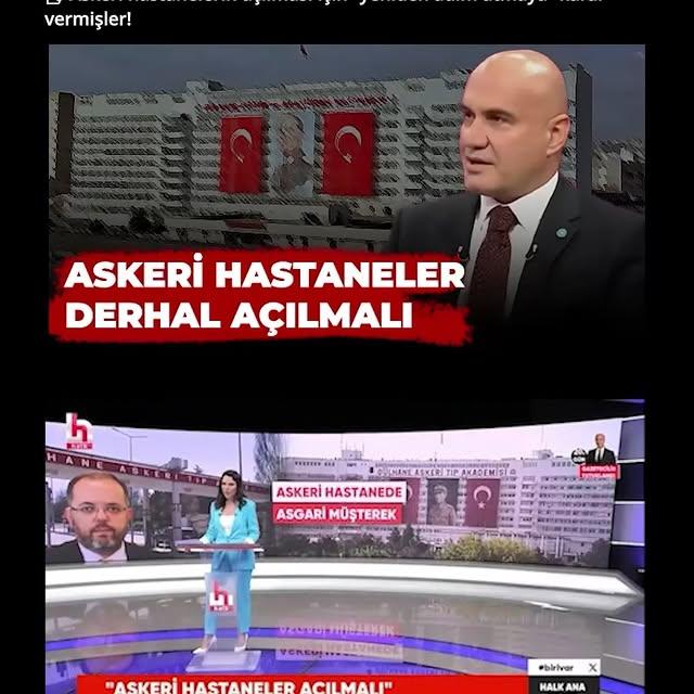 Askeri Hastanelerin Yeniden Açılması İçin Adımlar Atılıyor