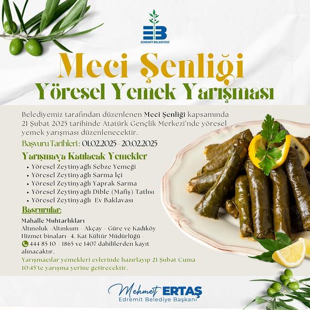 Yöresel Yemek Yarışması Başvuru Tarihi Uzatıldı