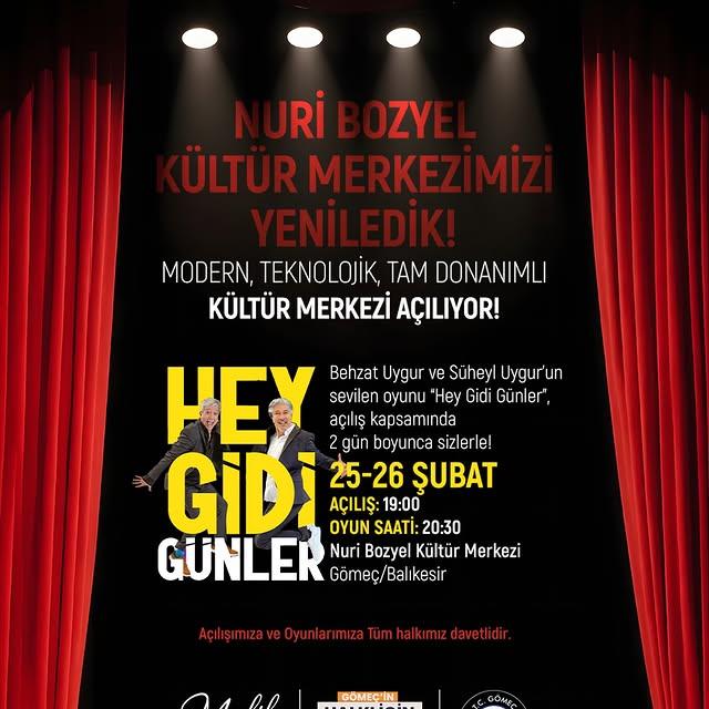 Gömeç'te Modern Kültür Merkezi Yeniden Açılıyor