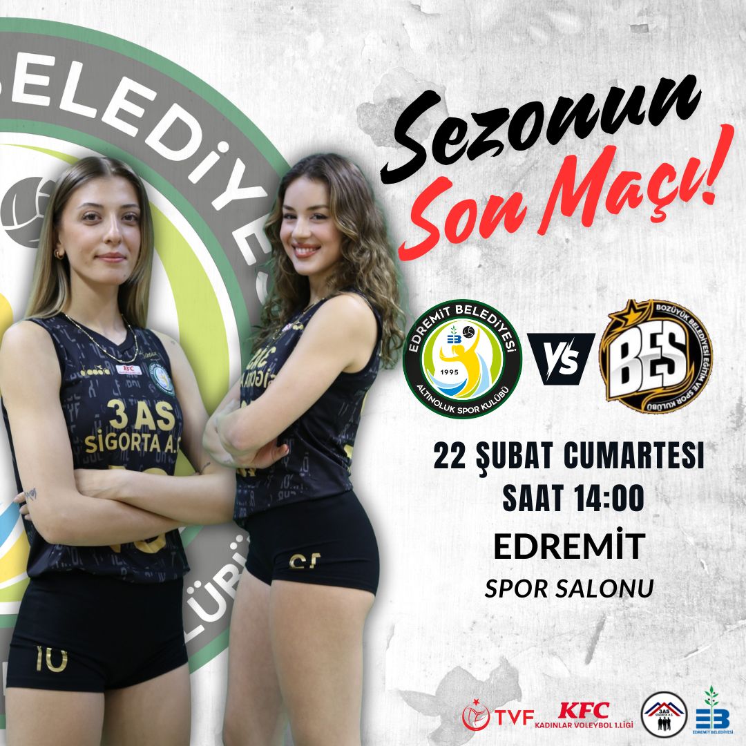 Edremit Belediyesi Altınolukspor, Sezonun Son Maçında Galibiyet Hedefliyor